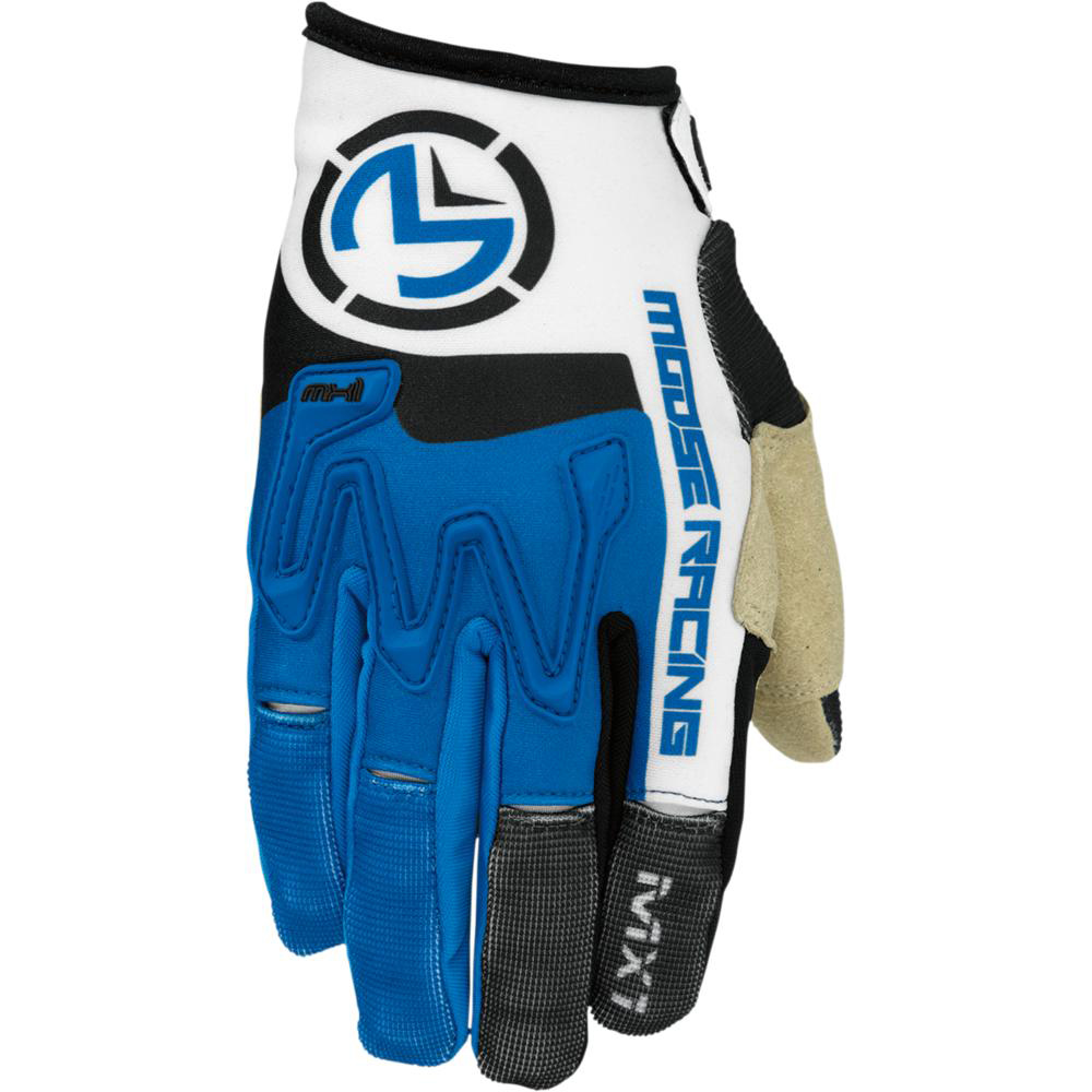 Moose Racing Gloves MX1 Blue/White/Black