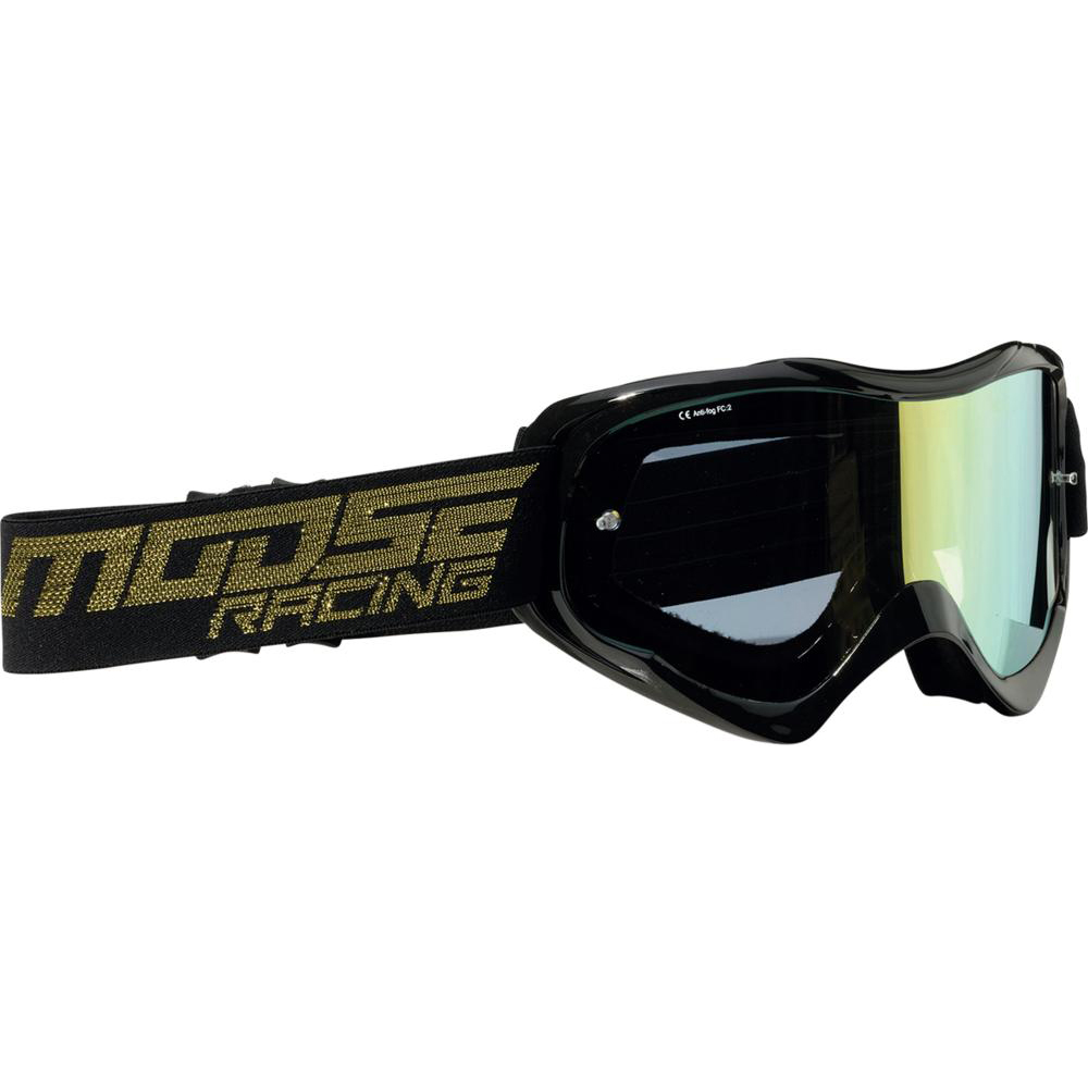 Moose Racing Masque Qualifier Shade Black Anti-Fog