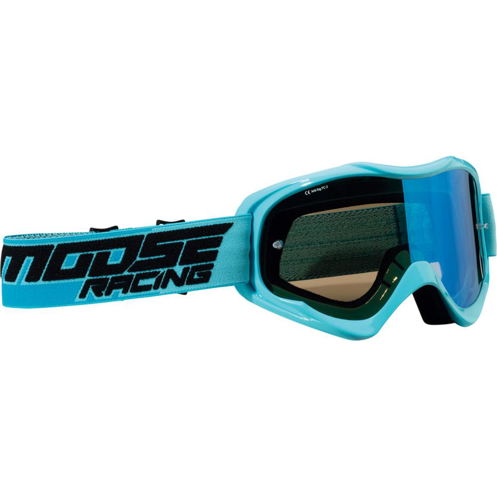 Moose Racing Masque Qualifier Shade Blue Anti-Fog