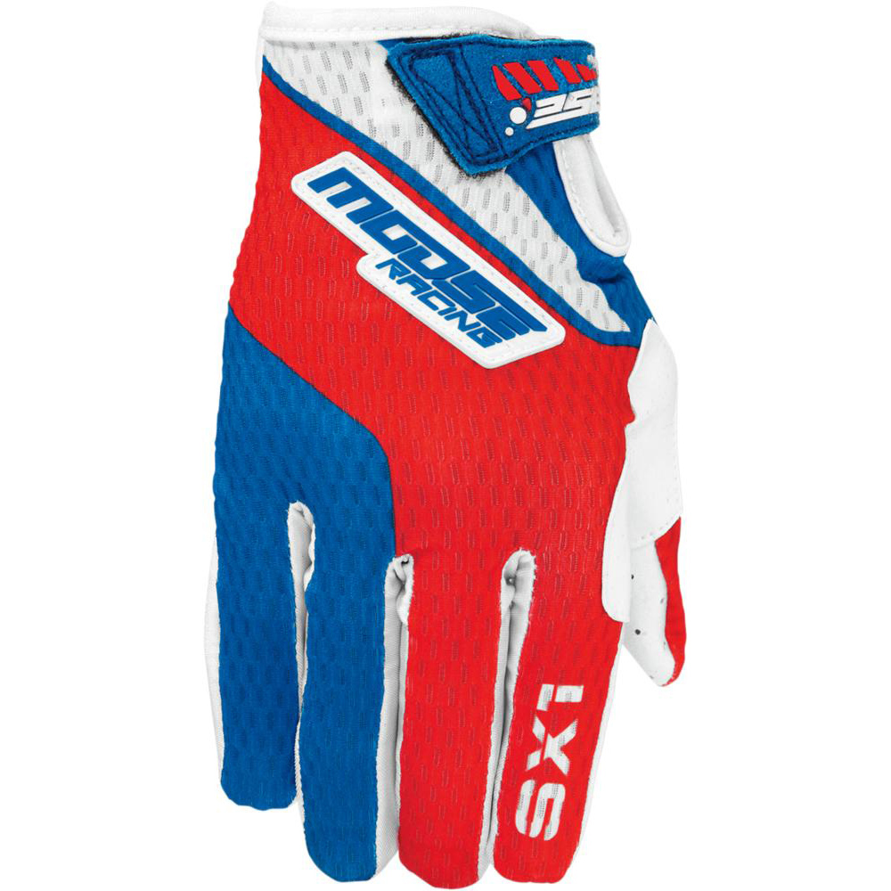 Moose Racing Kids Handschuhe SX1 Rot/Blau/Weiß