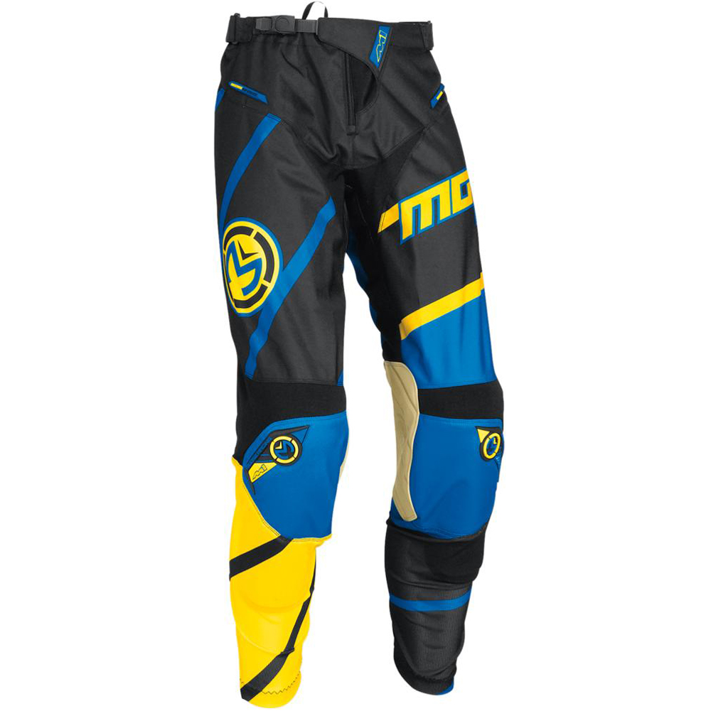 Moose Racing Enfant Pantalon MX M1 Black/Blue/Yellow