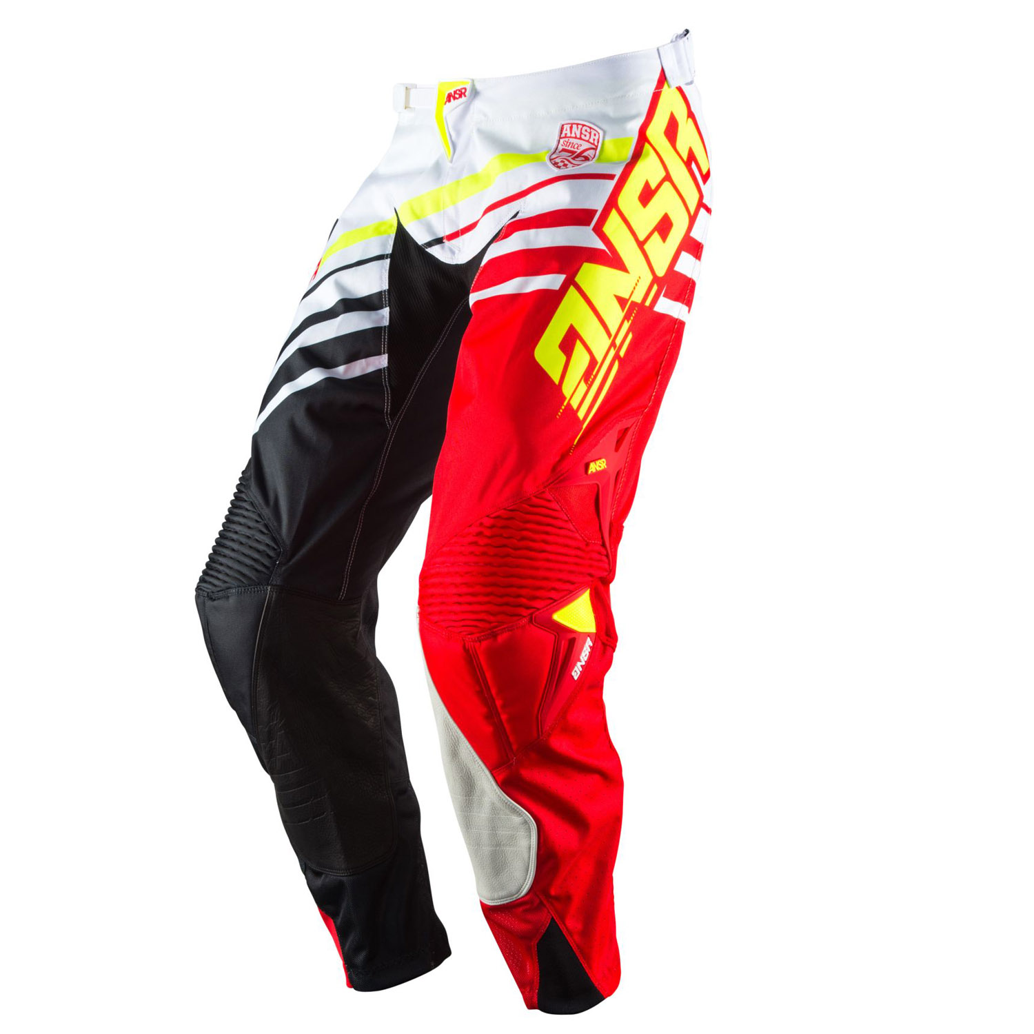 Answer Racing MX Pants Alpha White/Red/Black