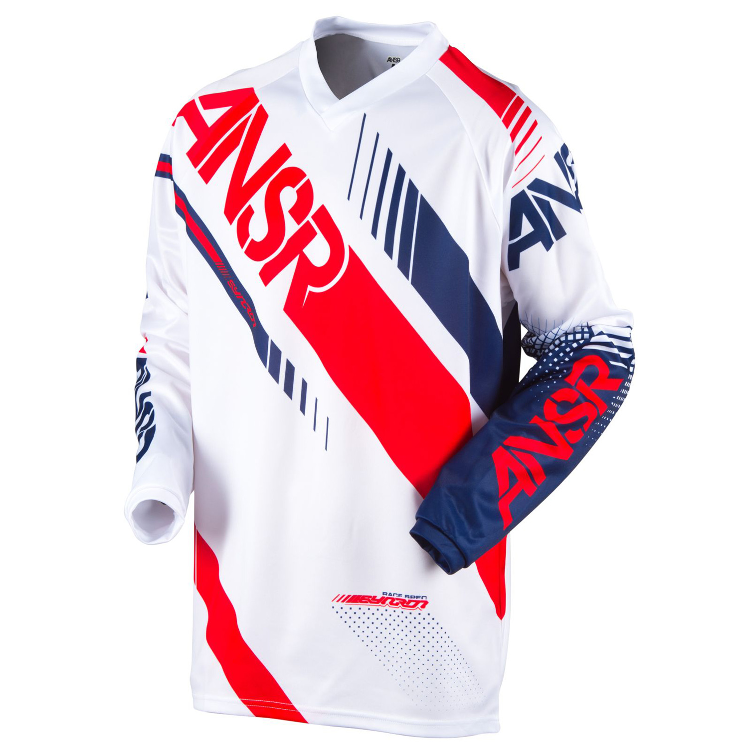 Answer Racing Jersey Syncron White/Red