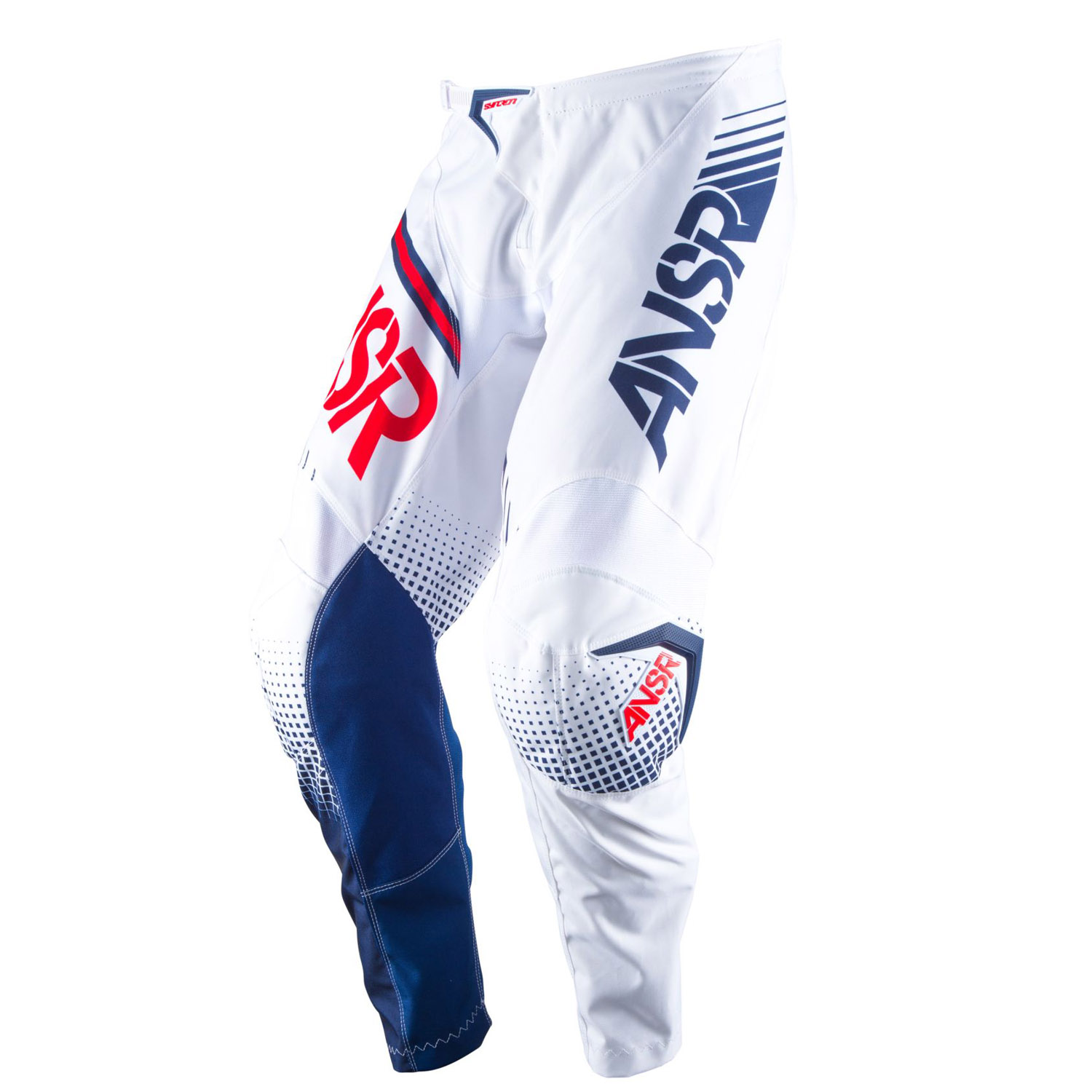 Answer Racing MX Pants Syncron White/Red
