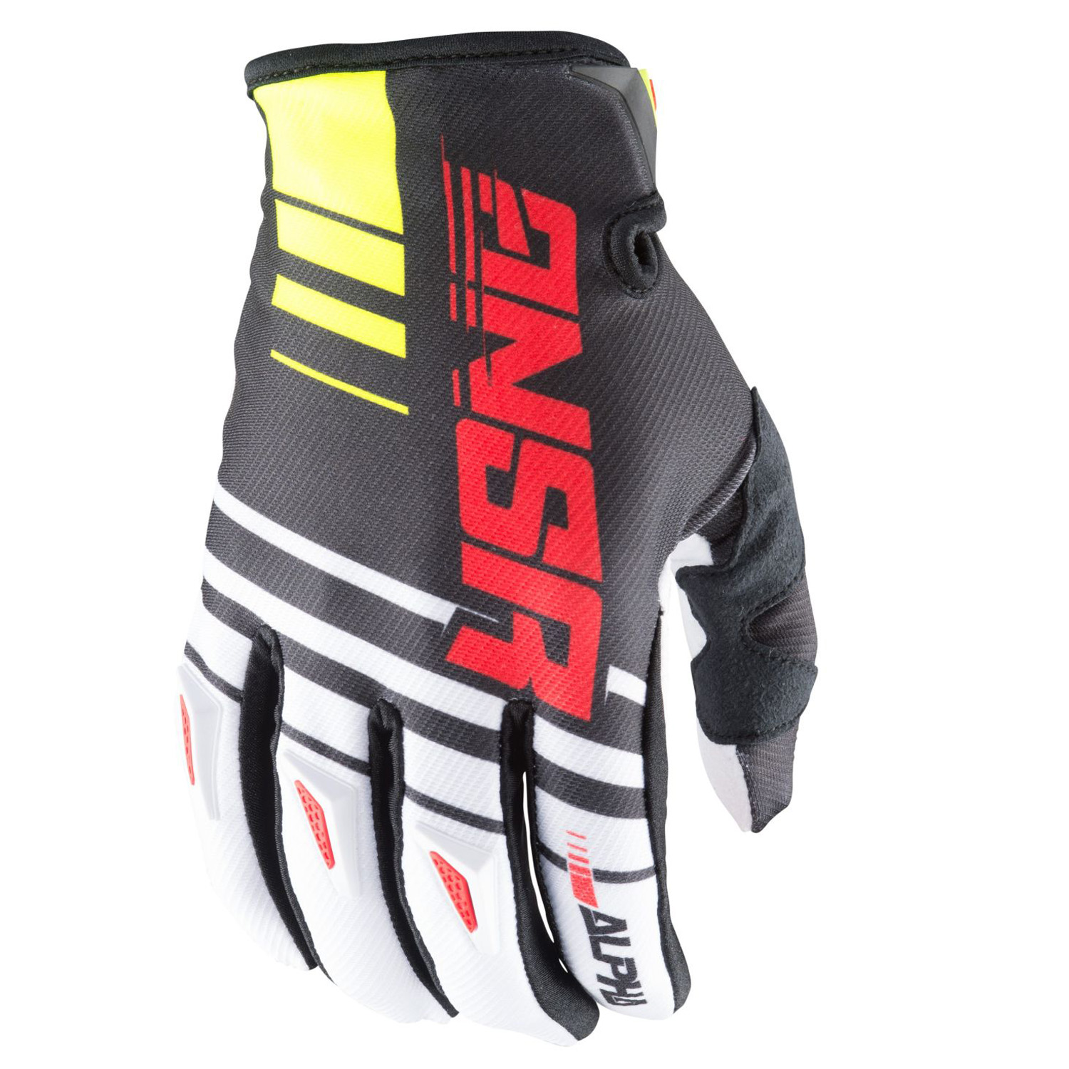 Answer Racing Guanti Alpha White/Red/Black