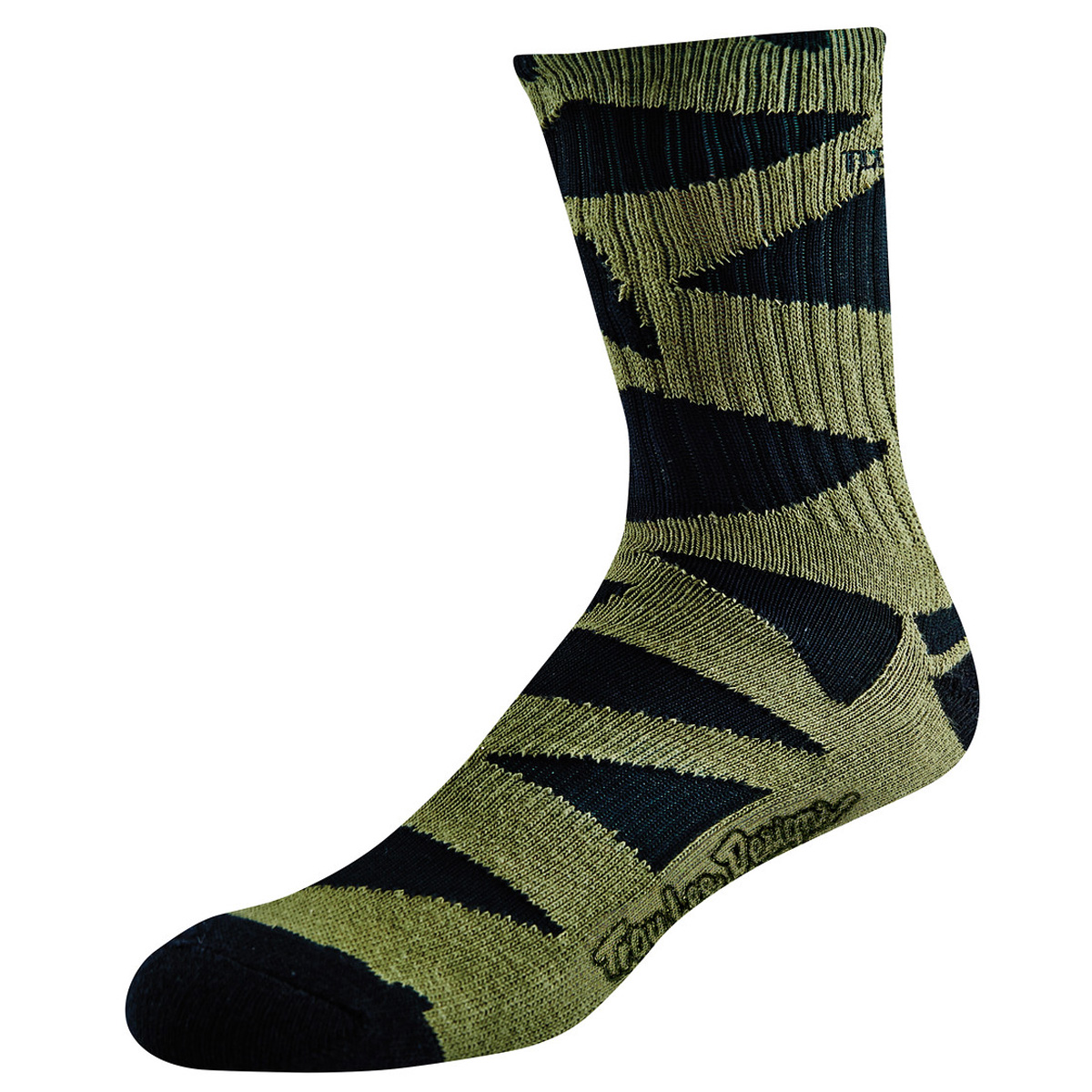 Troy Lee Designs Chaussettes Edge Crew Black/Army