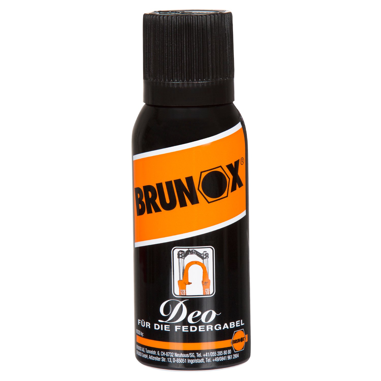 Brunox Spray d'Entretien pour Fourche Suspendue Rock Shox Deo 100 ml