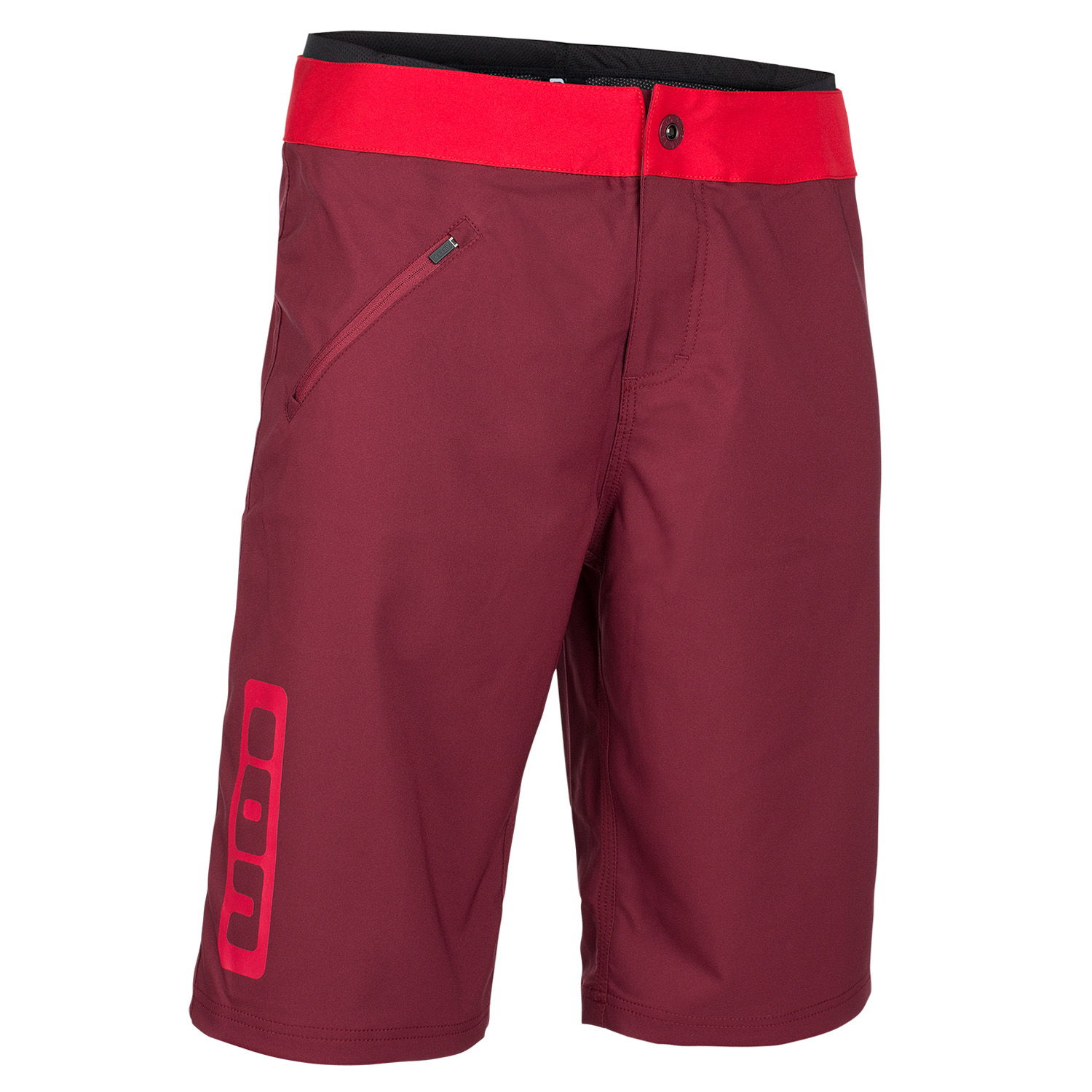 ION Shorts MTB Traze Plus Combat Red