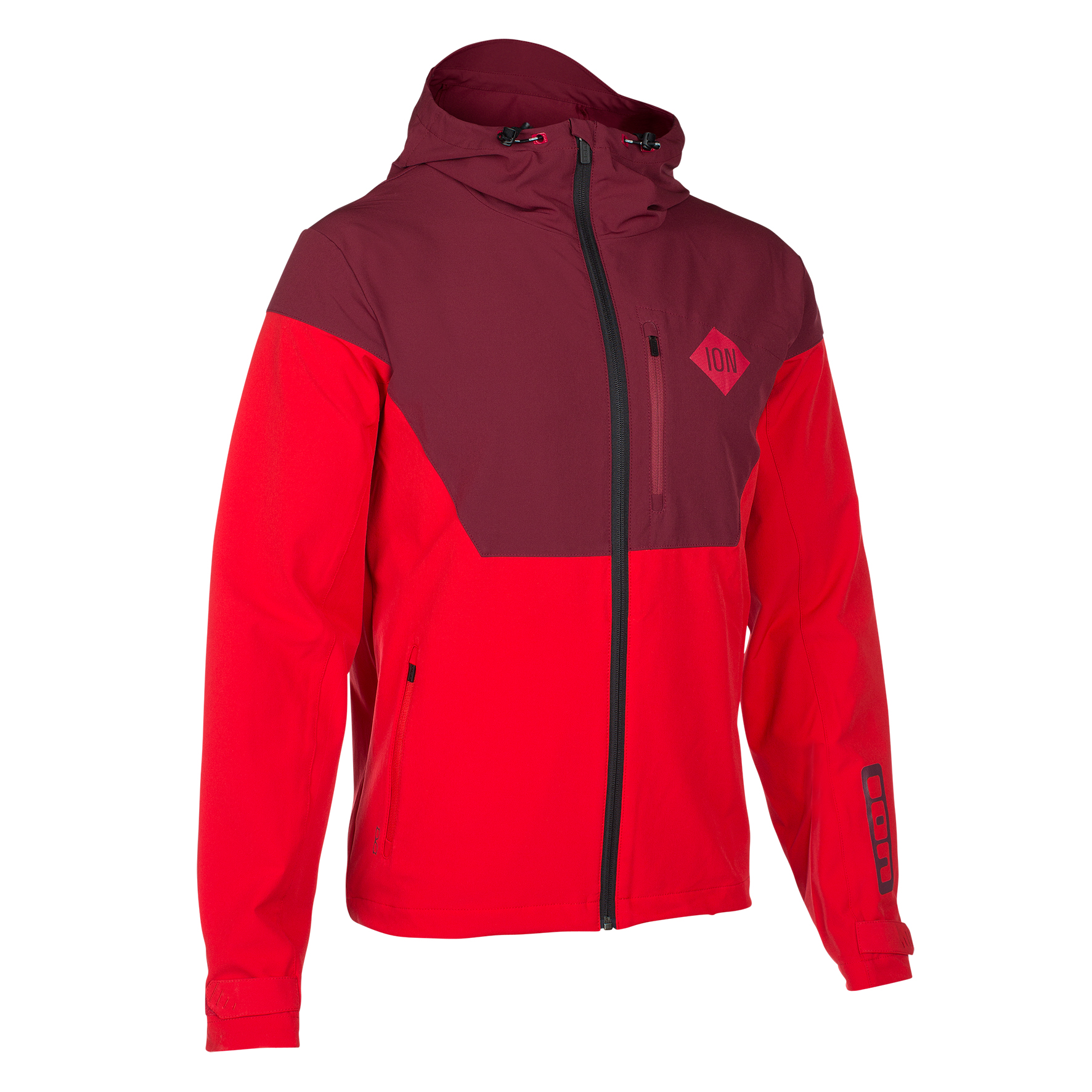ION Giacca Softshell Carve Combat Red