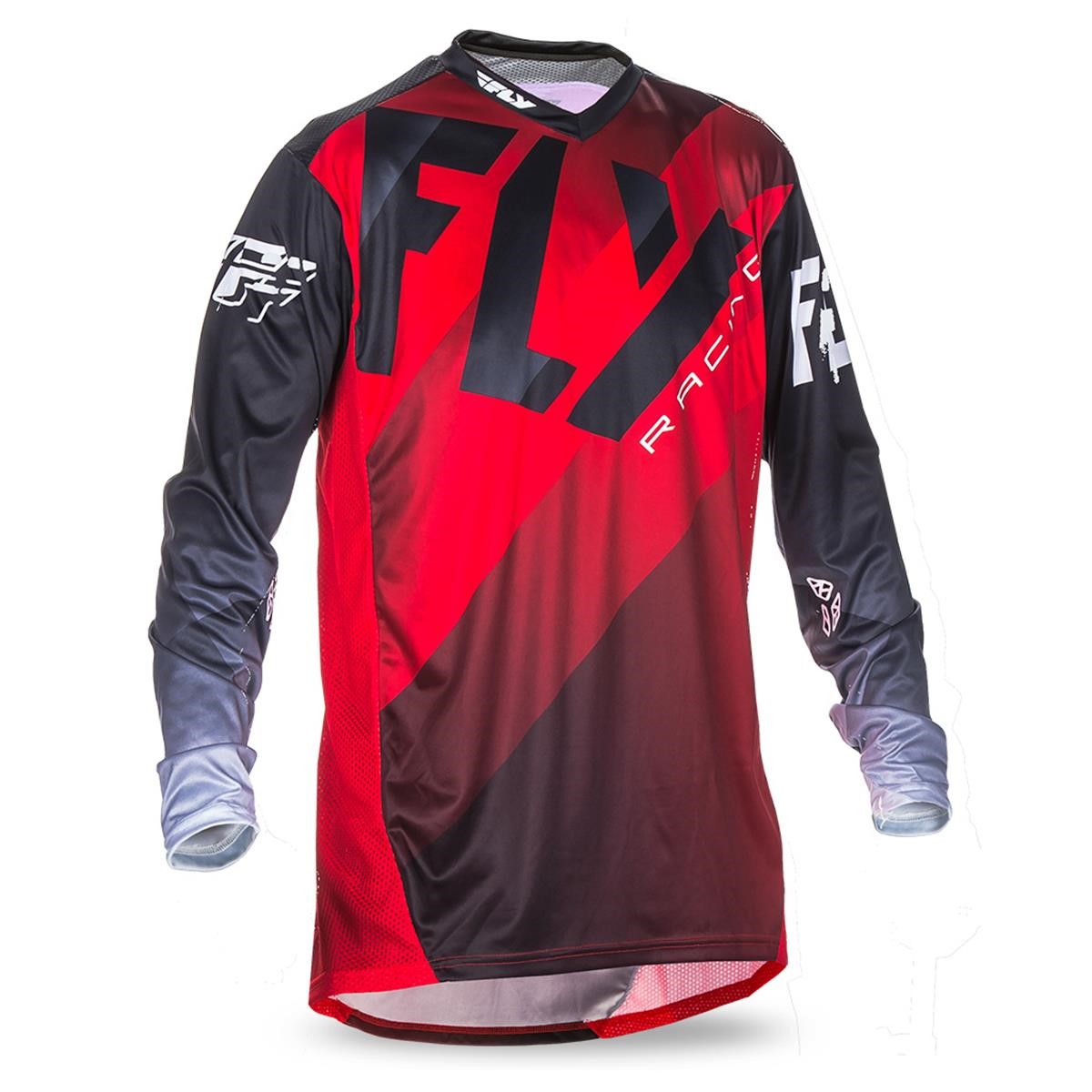 Fly Racing Maglia MX Hydrogen Lite Red/Black/White