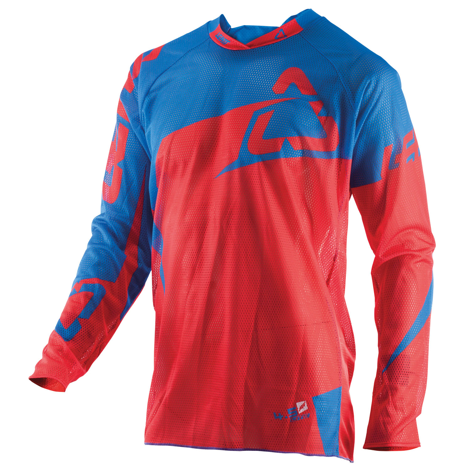 Leatt Maillot MX GPX 4.5 X-Flow - Red/Blue