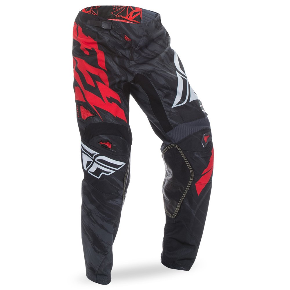Fly Racing MX Pants Kinetic Relapse Black/Red