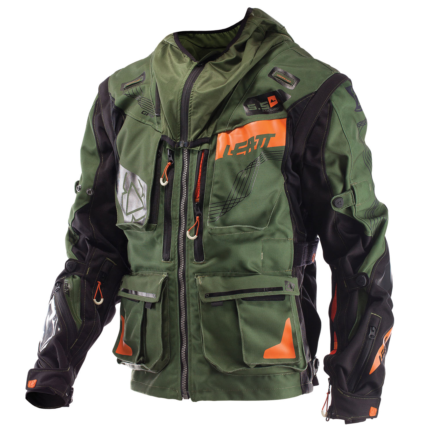 Leatt Jacket GPX 5.5 Enduro Kaki/Black