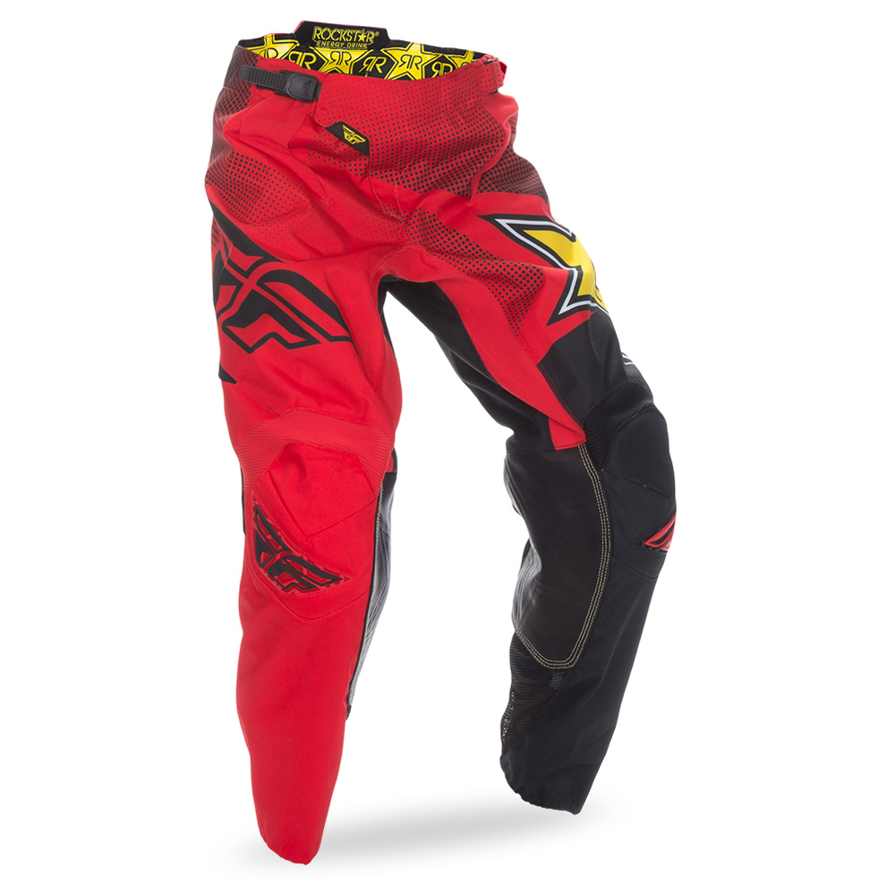 Fly Racing Pantaloni MX Kinetic Rockstar Red/Black