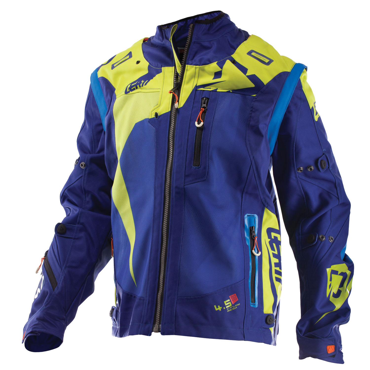 Leatt Giacca GPX 4.5 X-Flow Blue/Lime