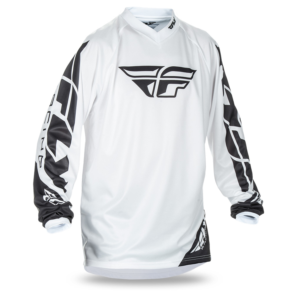 Fly Racing Jersey Universal White