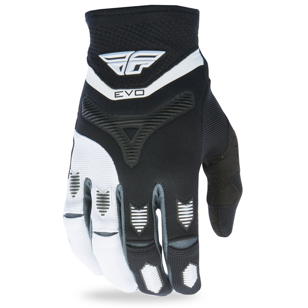 Fly Racing Gloves Evolution 2.0 Black/White