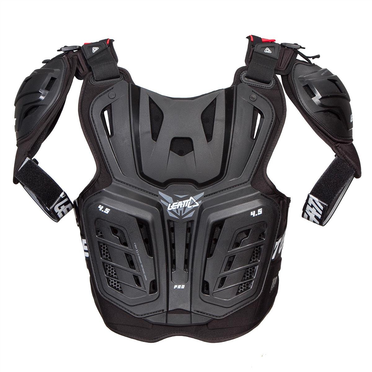 Leatt 4.5 Pro Youth Black Red Chest protector Armor 
