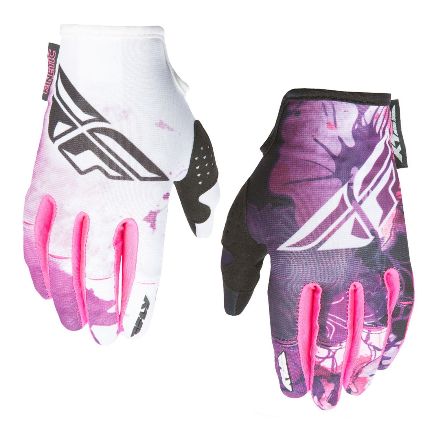 Fly Racing Girls Handschuhe Kinetic Pink/Purple
