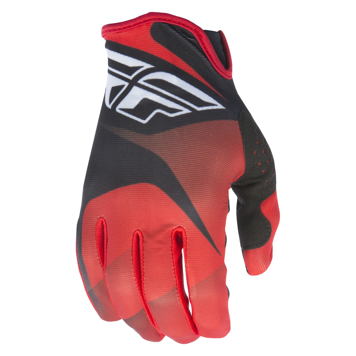 Fly Racing Handschuhe Lite Rot/Schwarz/Weiß