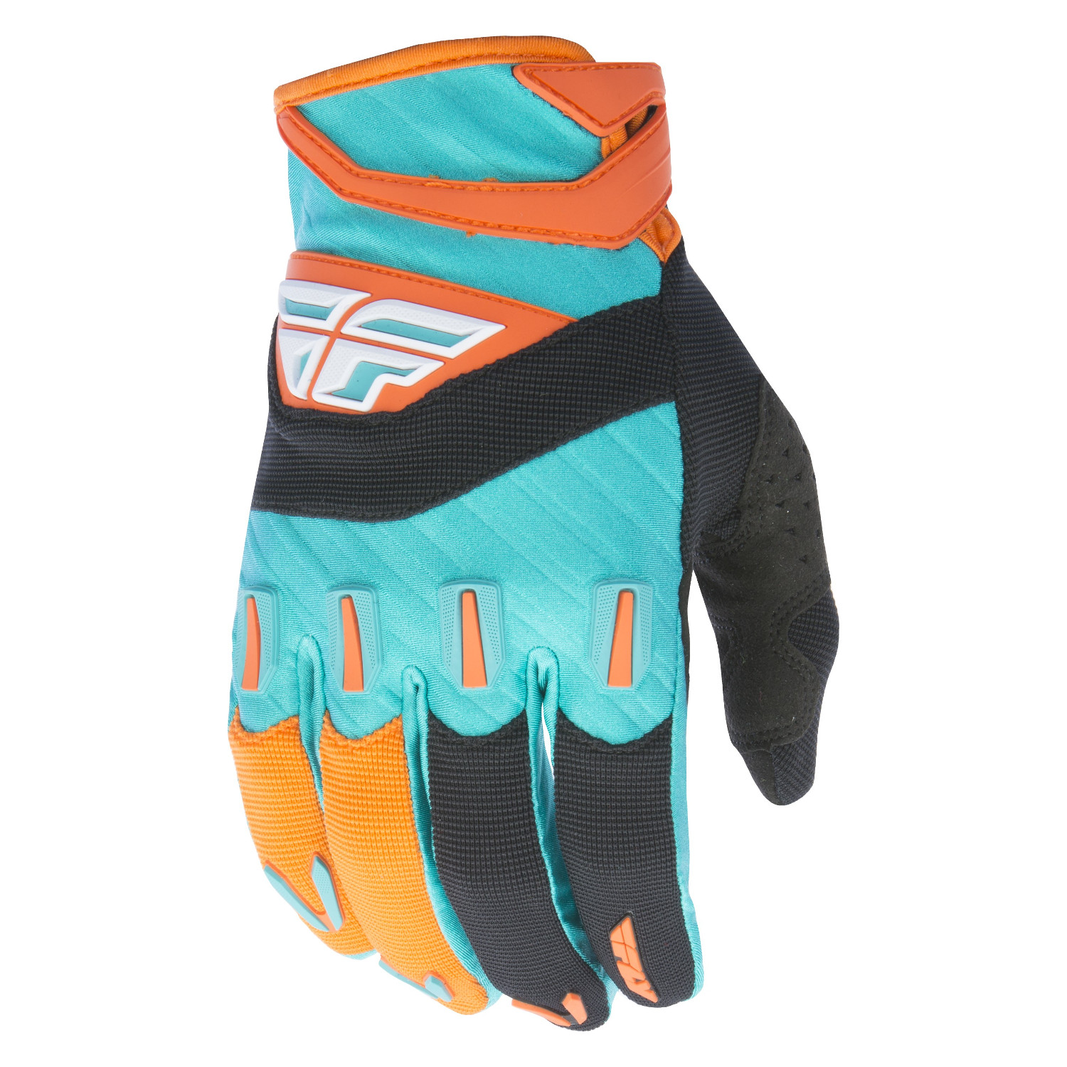 Fly Racing Gloves F-16 Orange/Teal