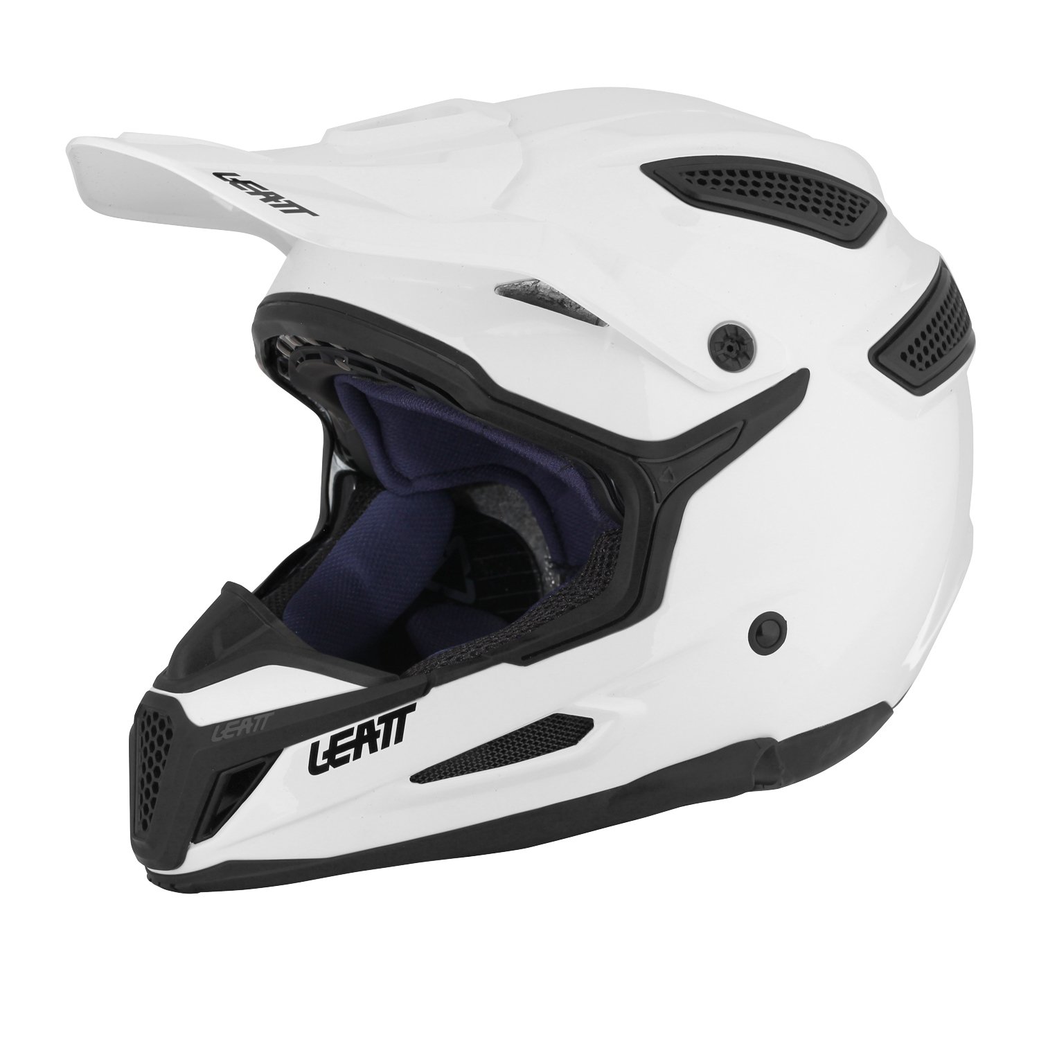 Leatt Helm GPX 5.5 Composite Solid Weiß