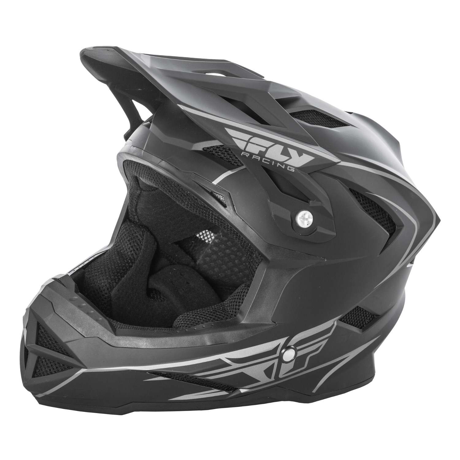Fly Racing Downhill-MTB Helmet Default Matte Black