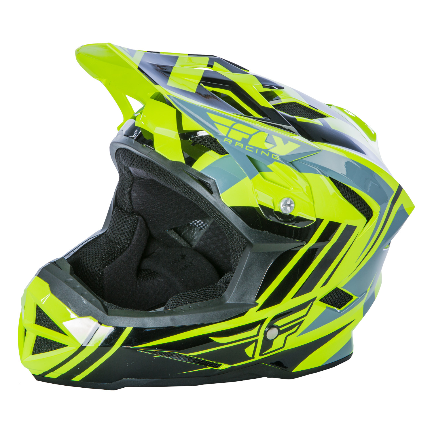 Fly Racing Downhill-MTB Helmet Default Hi-Vis/Black