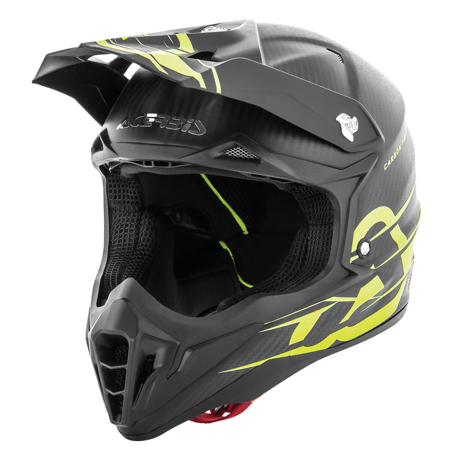 Acerbis Helmet Impact 3.0 Carbon Black/Fluo Yellow