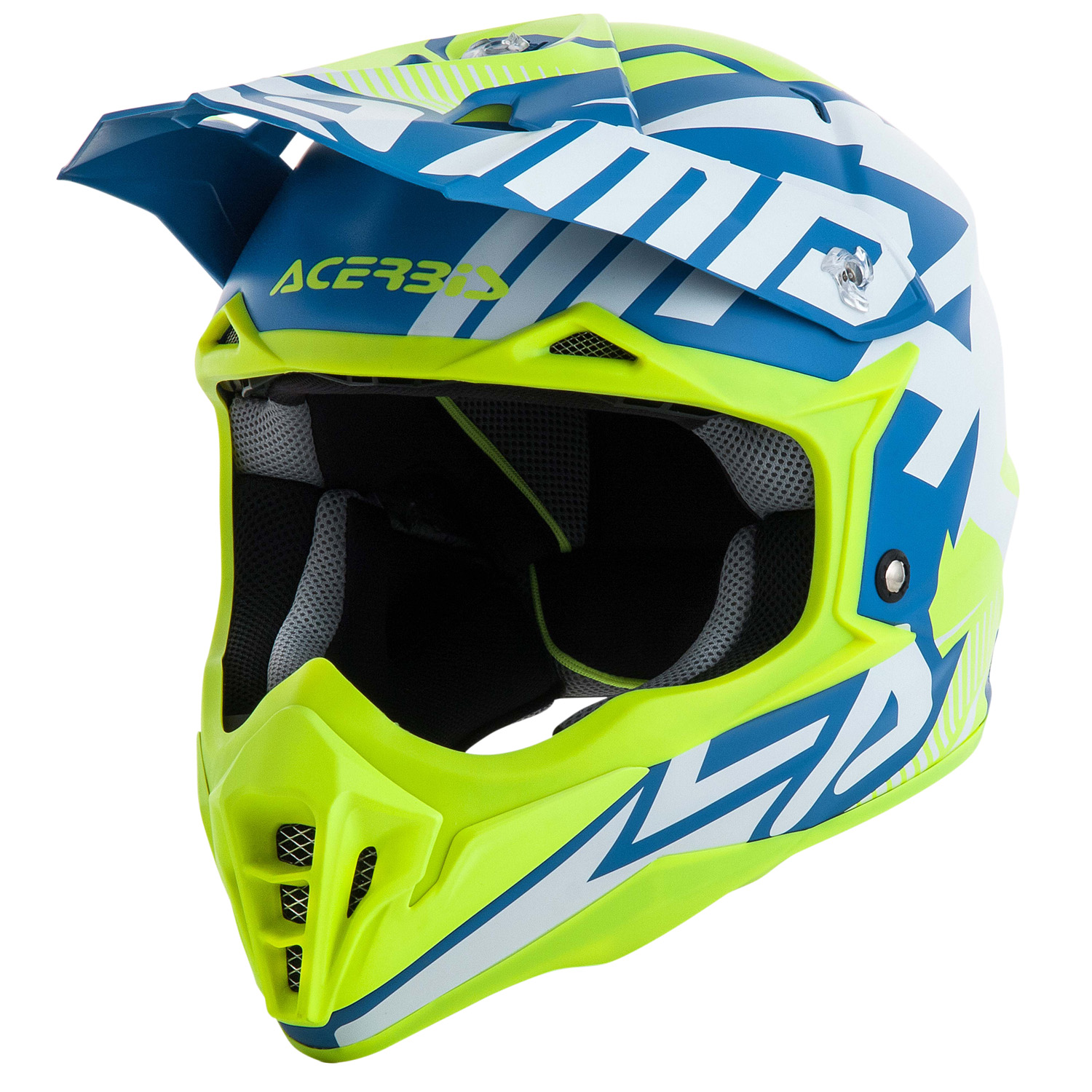Acerbis Helmet Impact 3.0 Blue/Fluo Yellow