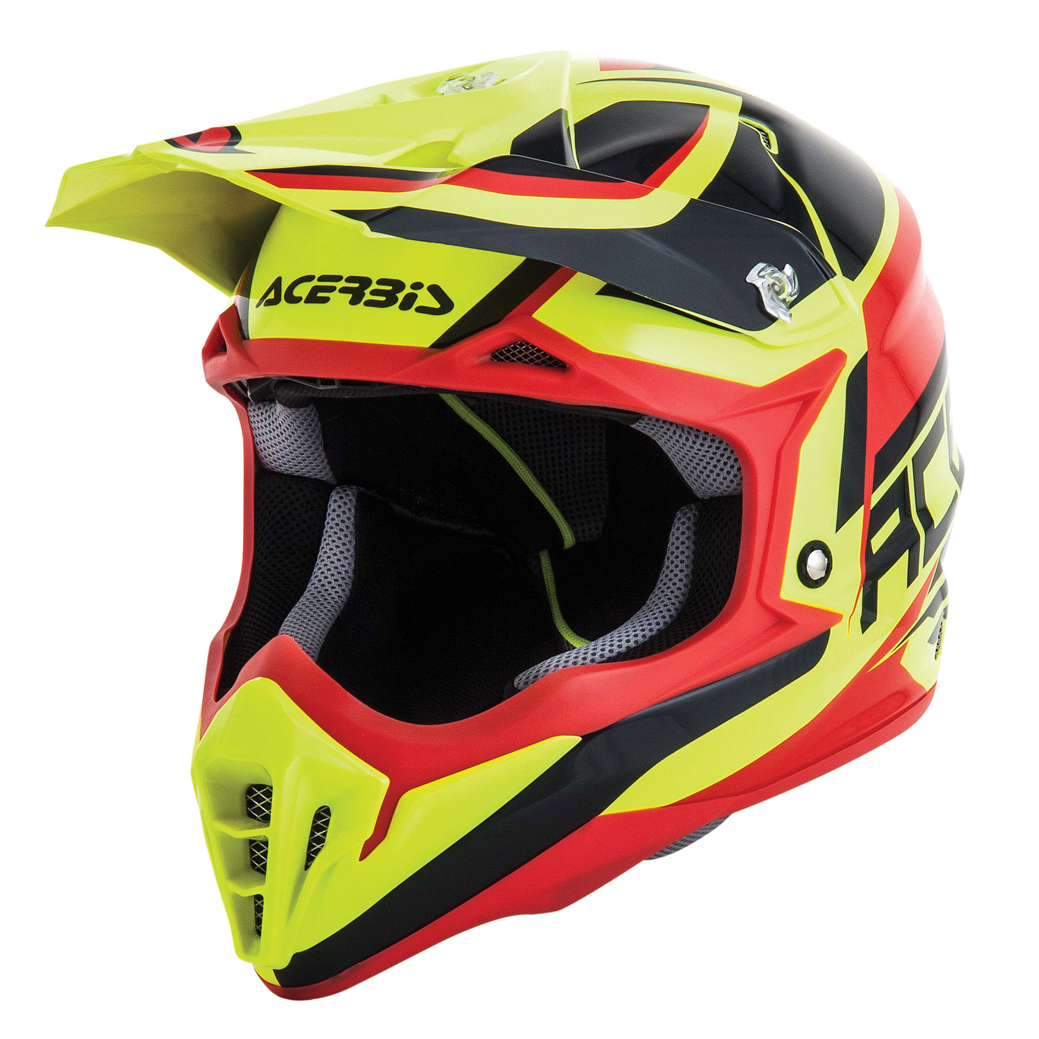 Acerbis Helmet Impact 3.0 Black/Fluo Yellow