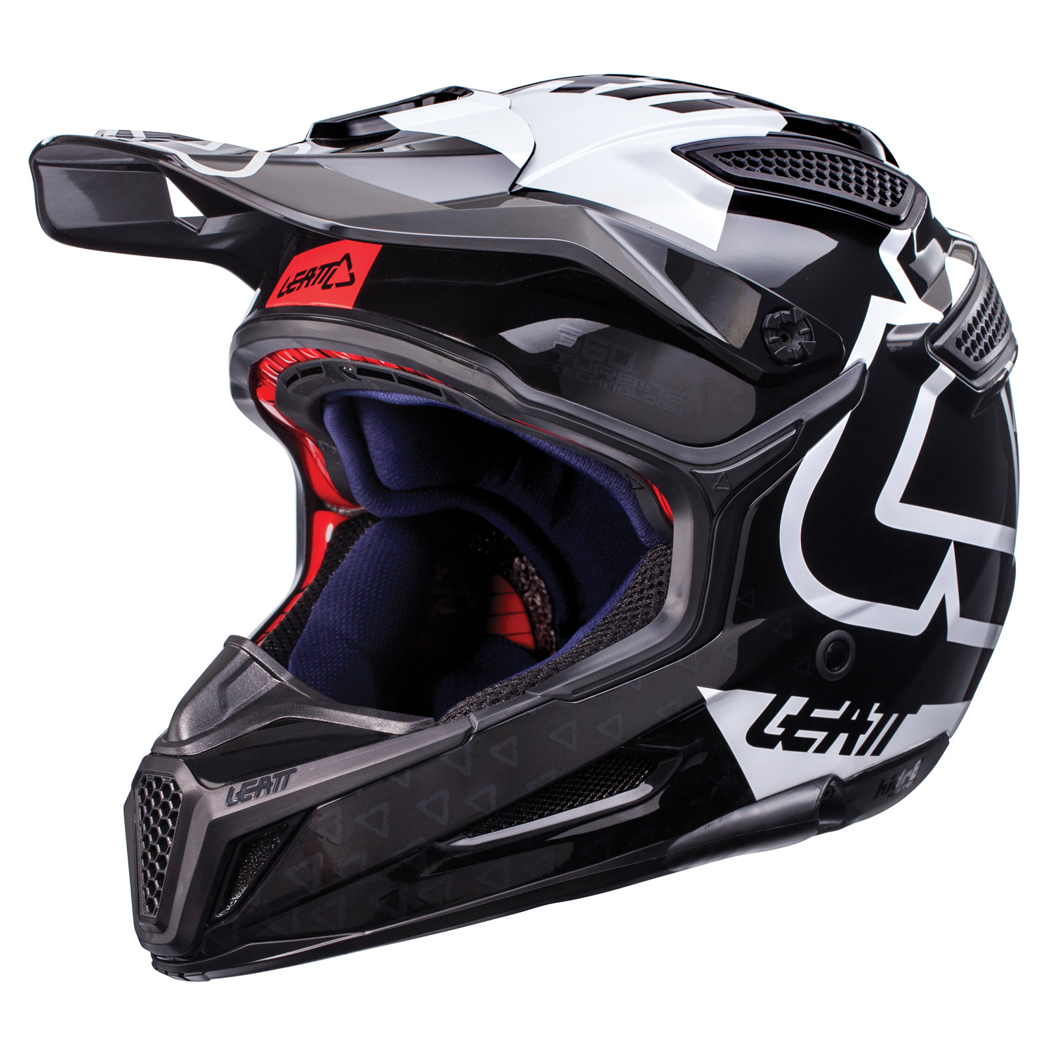 Leatt Helmet GPX 5.5 Composite V15 Black/White