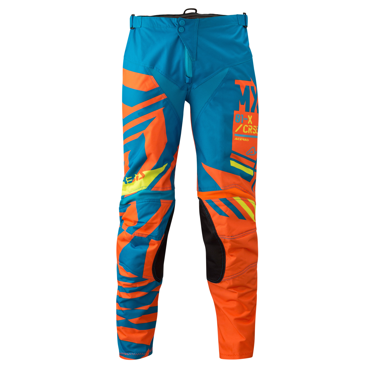 Acerbis Cross Pants Fitcross Blue/Fluo Orange - Limited Edition