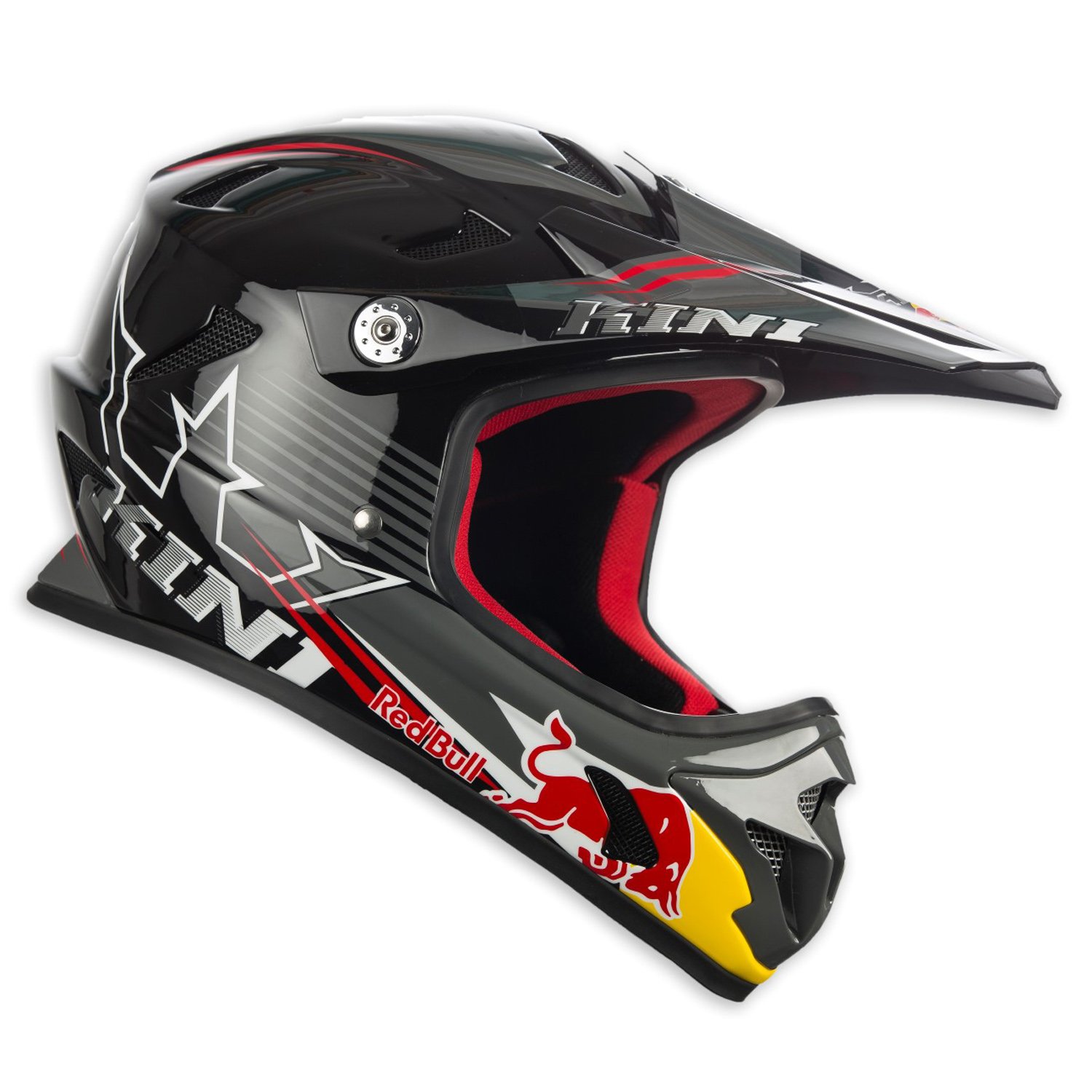 Kini Red Bull Downhill-MTB Helm MTB 17 Schwarz