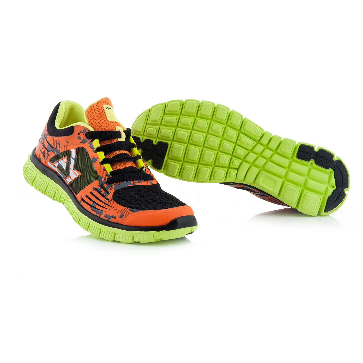 Acerbis Running Shoes Corporate Fluo Orange/Schwarz