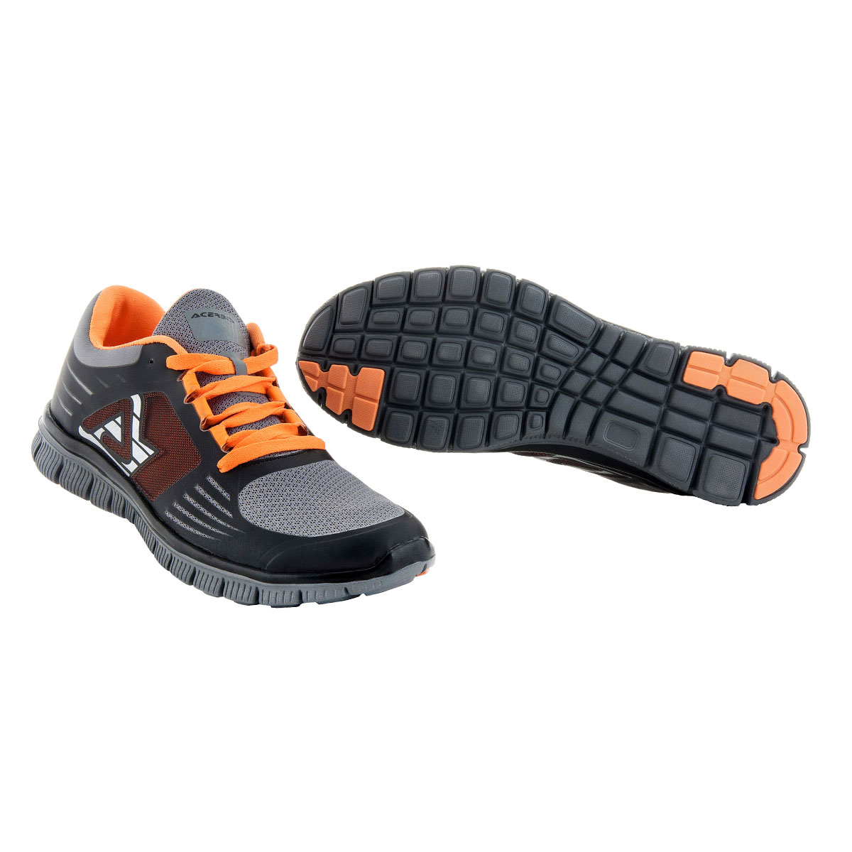 Acerbis Chaussures de course Corporate Black/Fluo Orange