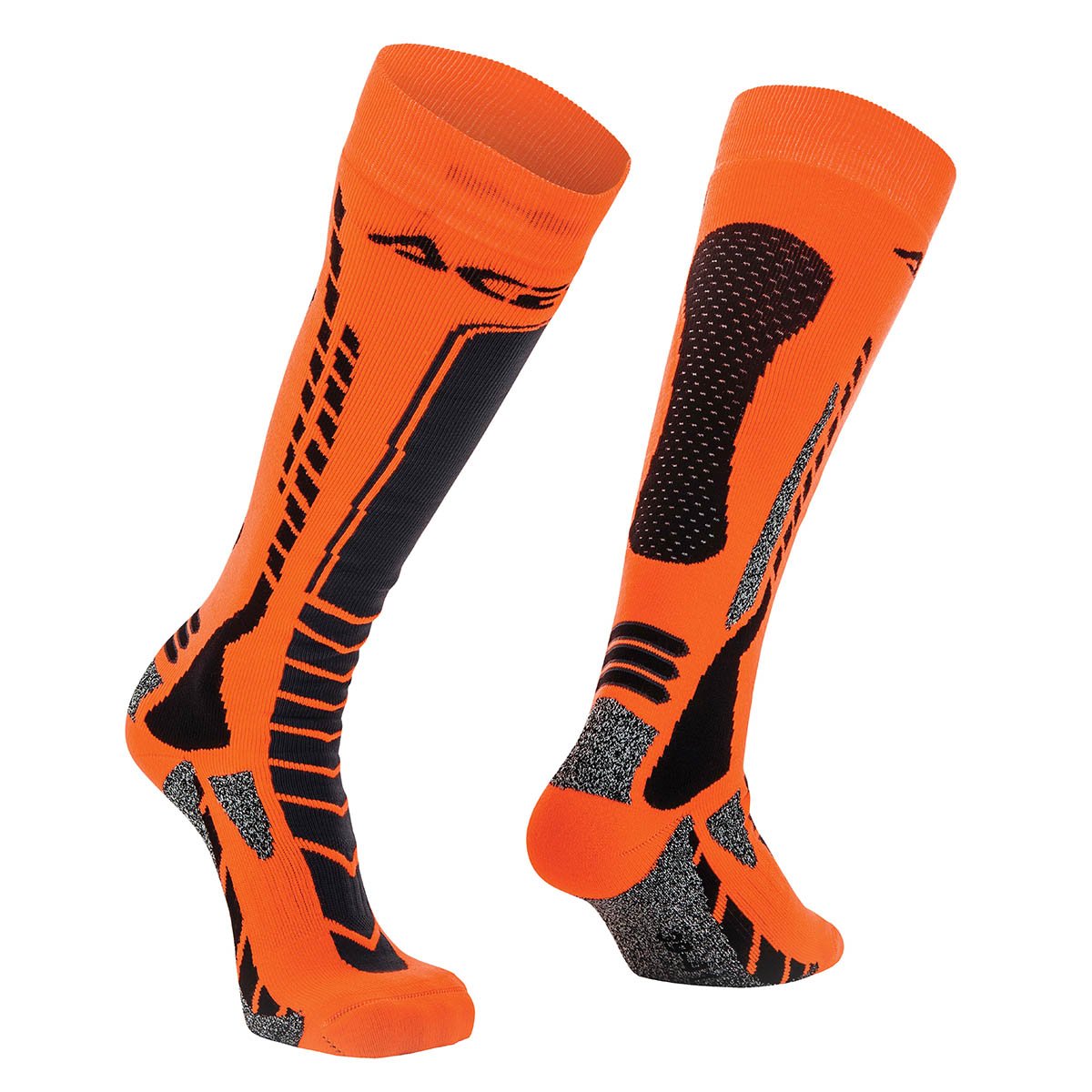 Acerbis Socks MX Pro Black/Fluo Orange