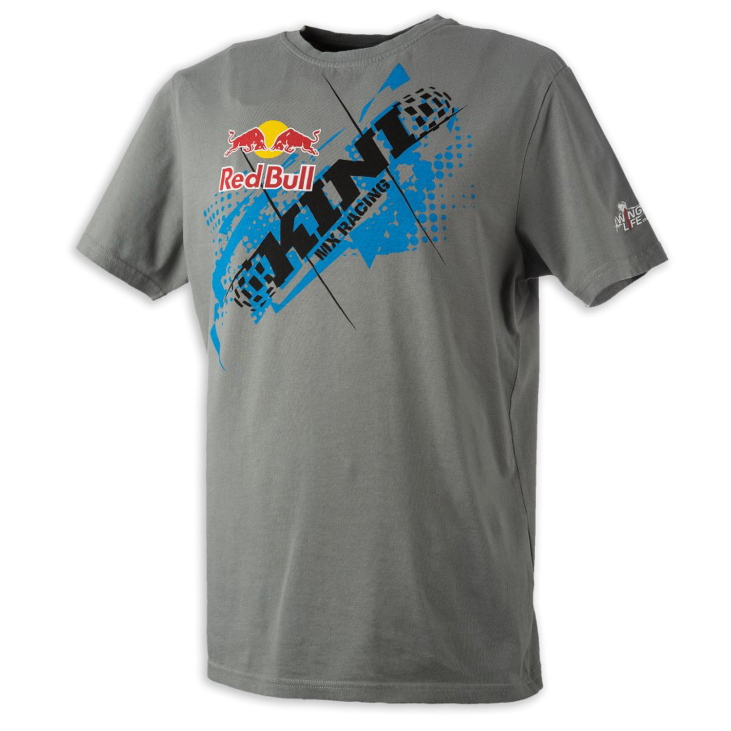 Kini Red Bull T-Shirt Chopped Grey