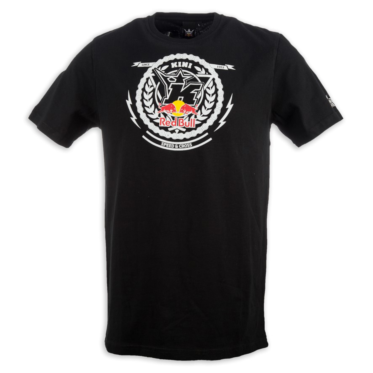 Kini Red Bull T-Shirt Crest Schwarz