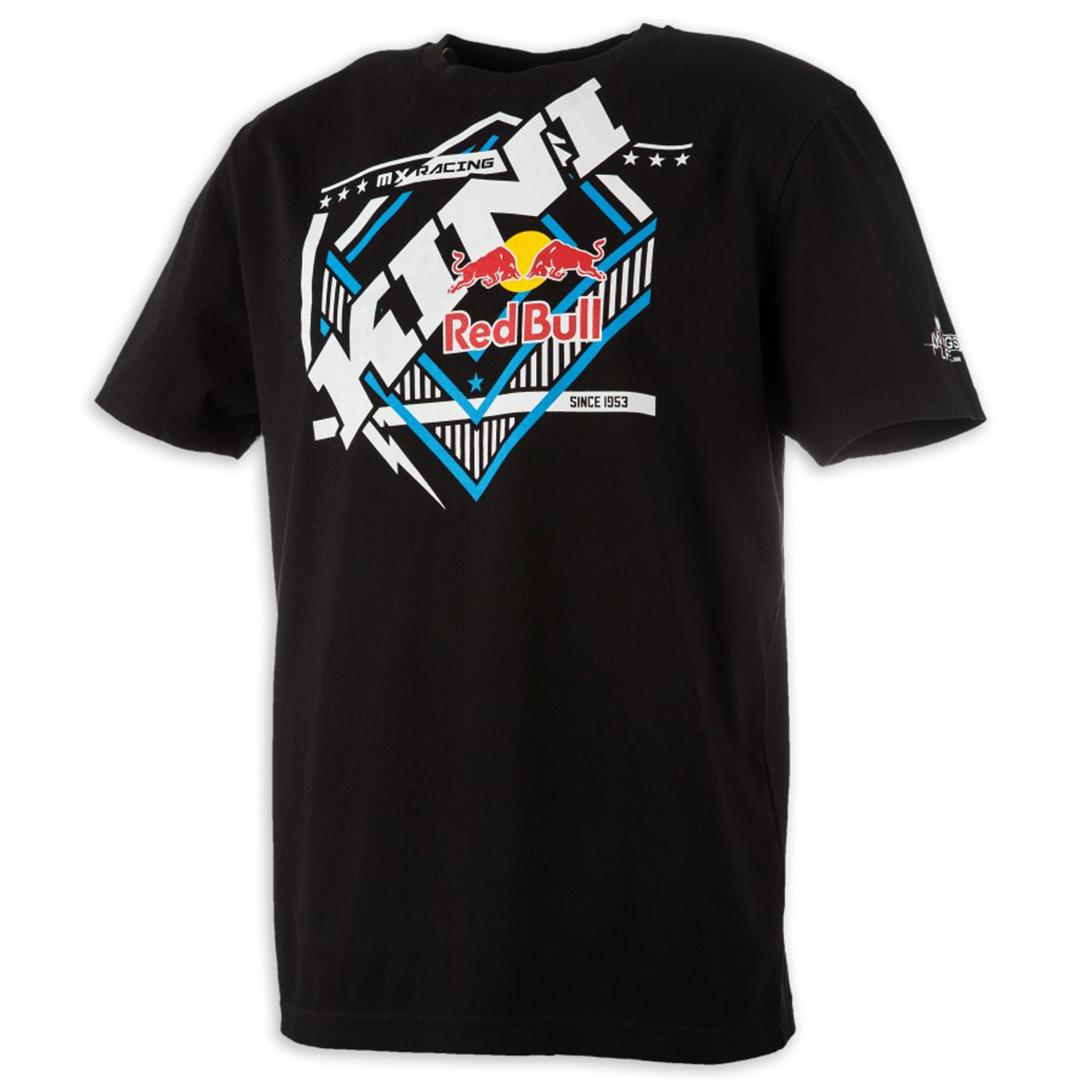 Kini Red Bull T-Shirt Slanted Schwarz