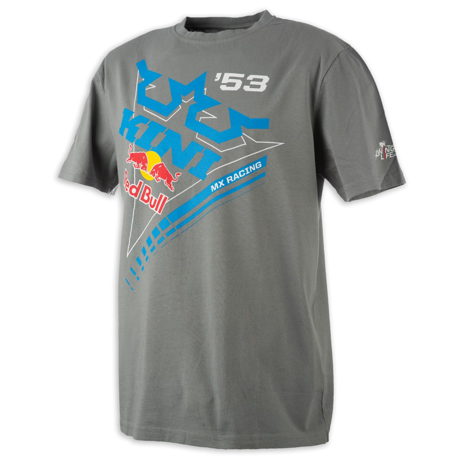 Kini Red Bull T-Shirt Ribbon Grey