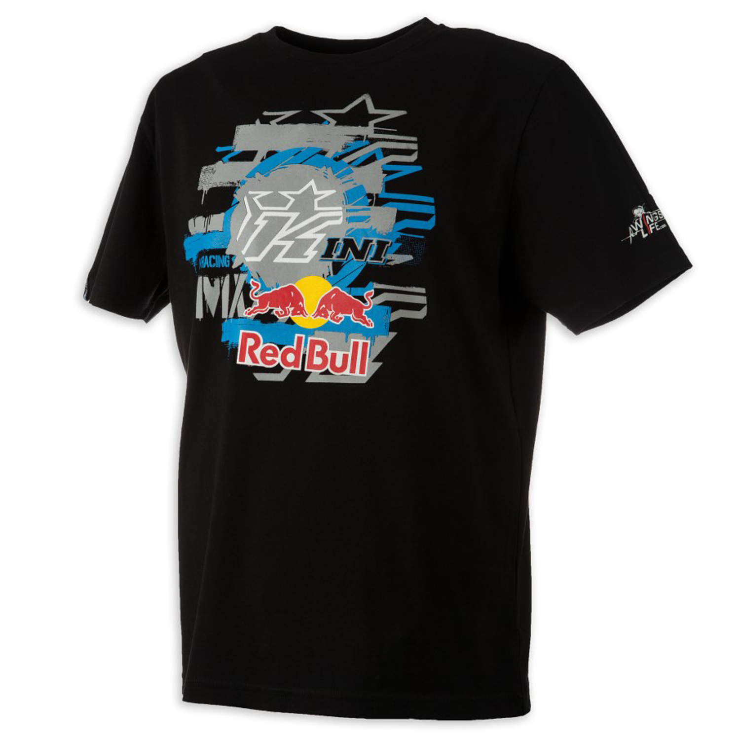 Kini Red Bull T-Shirt Layered Nero