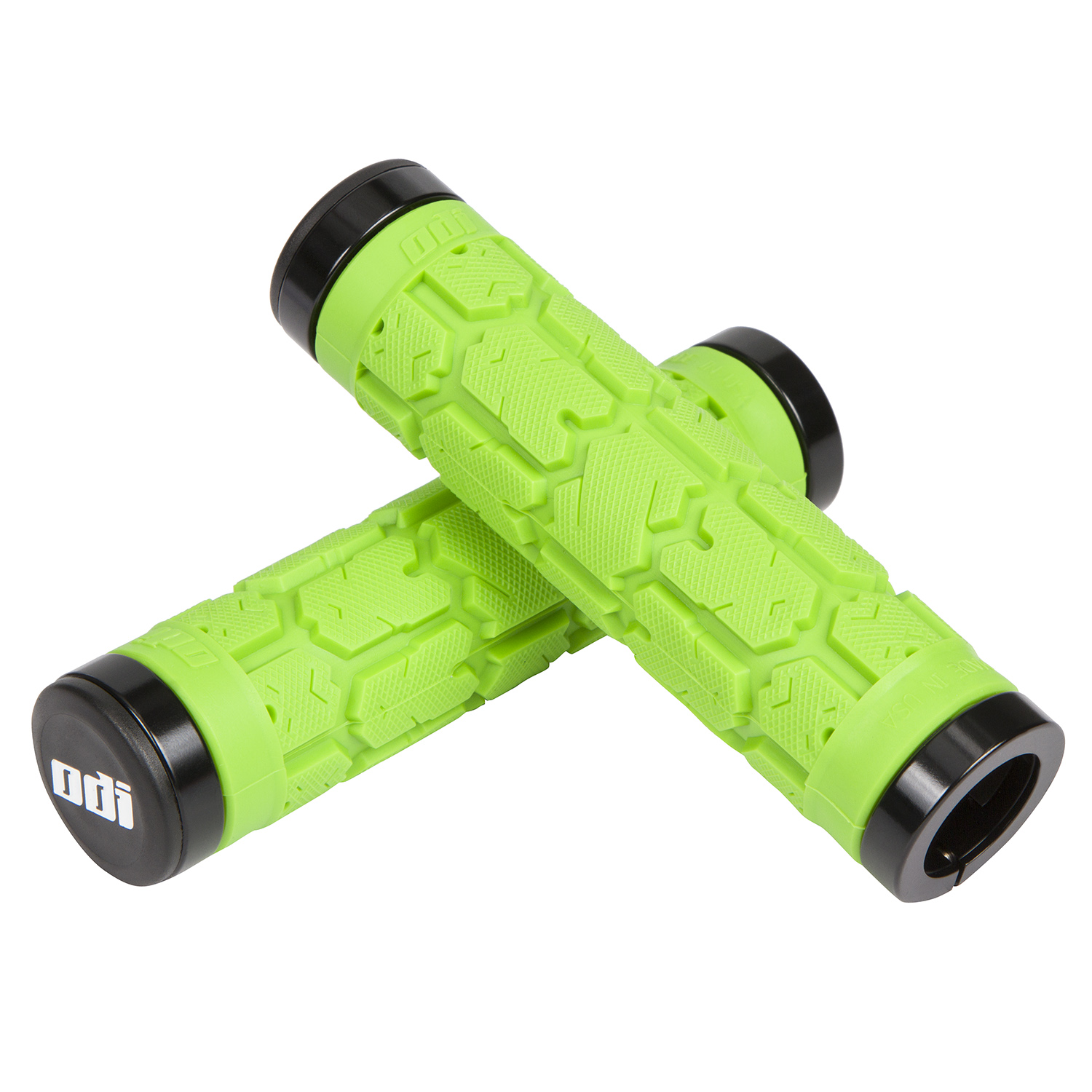 ODI Grips VTT Bonus Pack Rogue Lock-On Green/Black - 130 mm