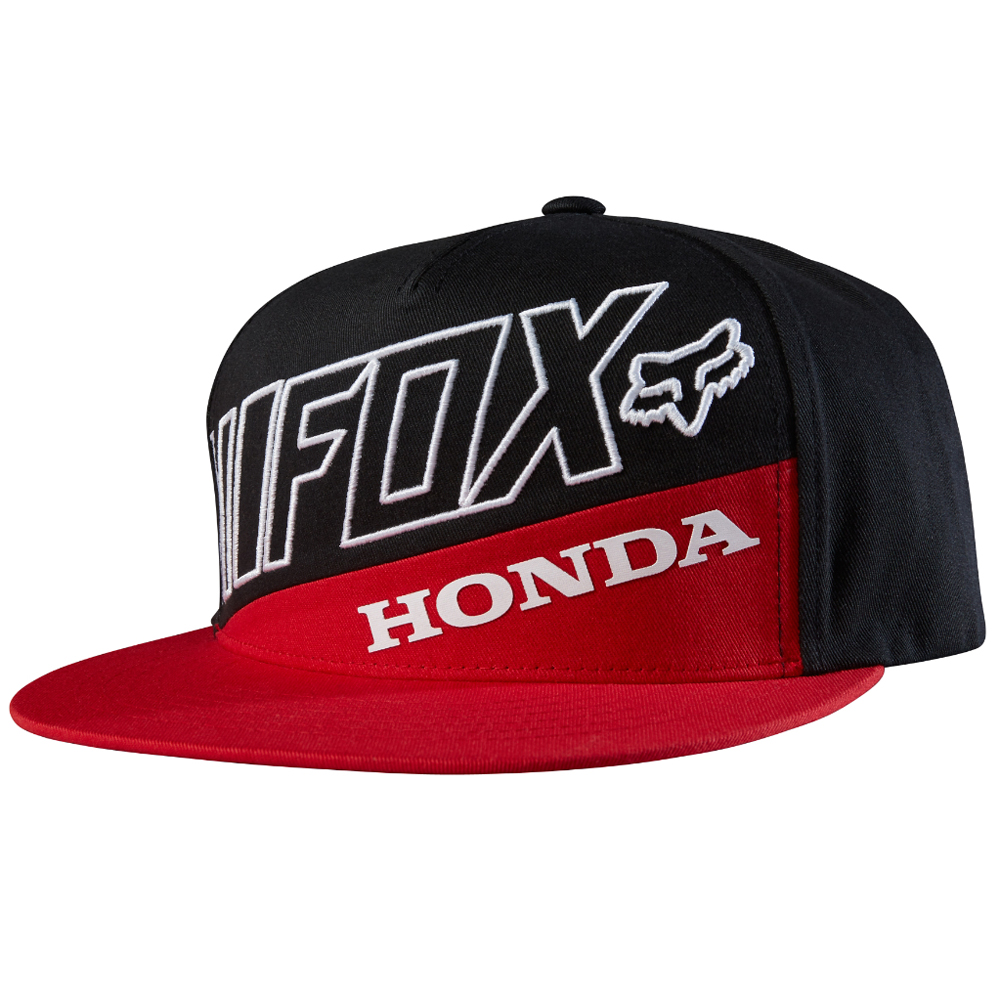 Fox Casquette Snap Back Honda Premium Red/Black - Limited Edition