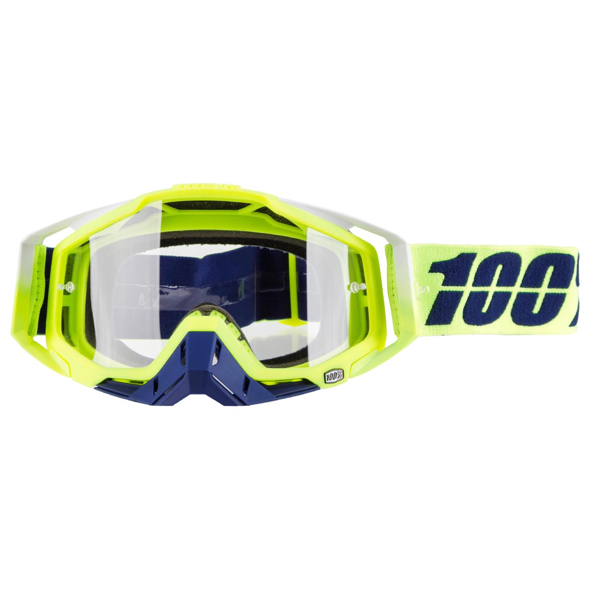 100% Crossbrille Racecraft Tanaka - Klar Anti-Fog