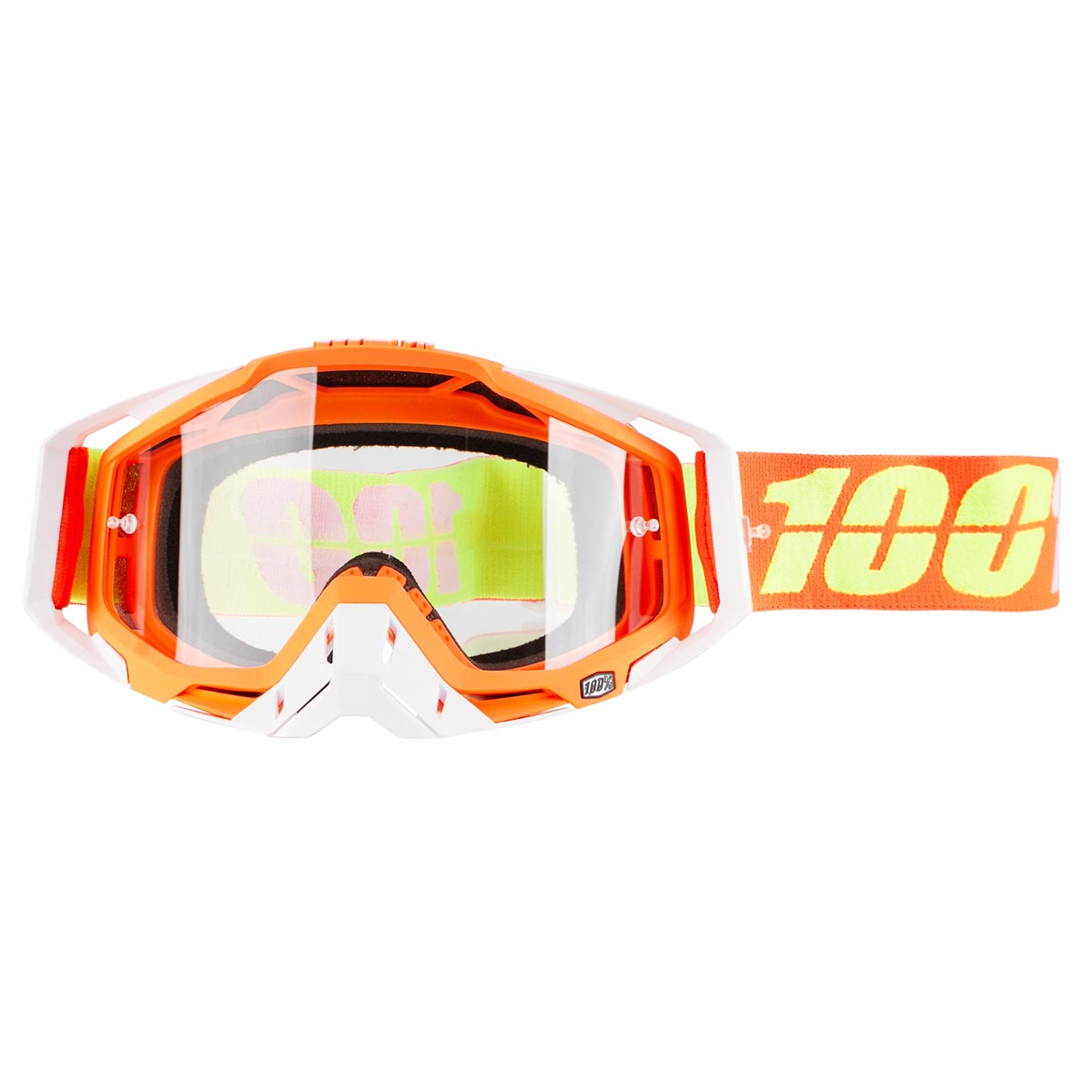 100% Crossbrille Racecraft Razmataz - Klar Anti-Fog