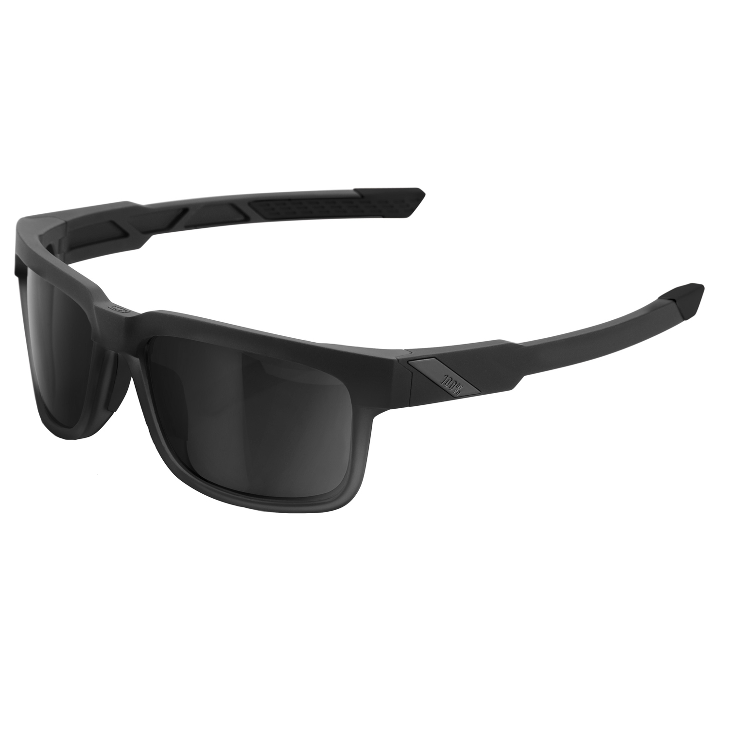100% Sunglasses Type-S Soft Touch Black