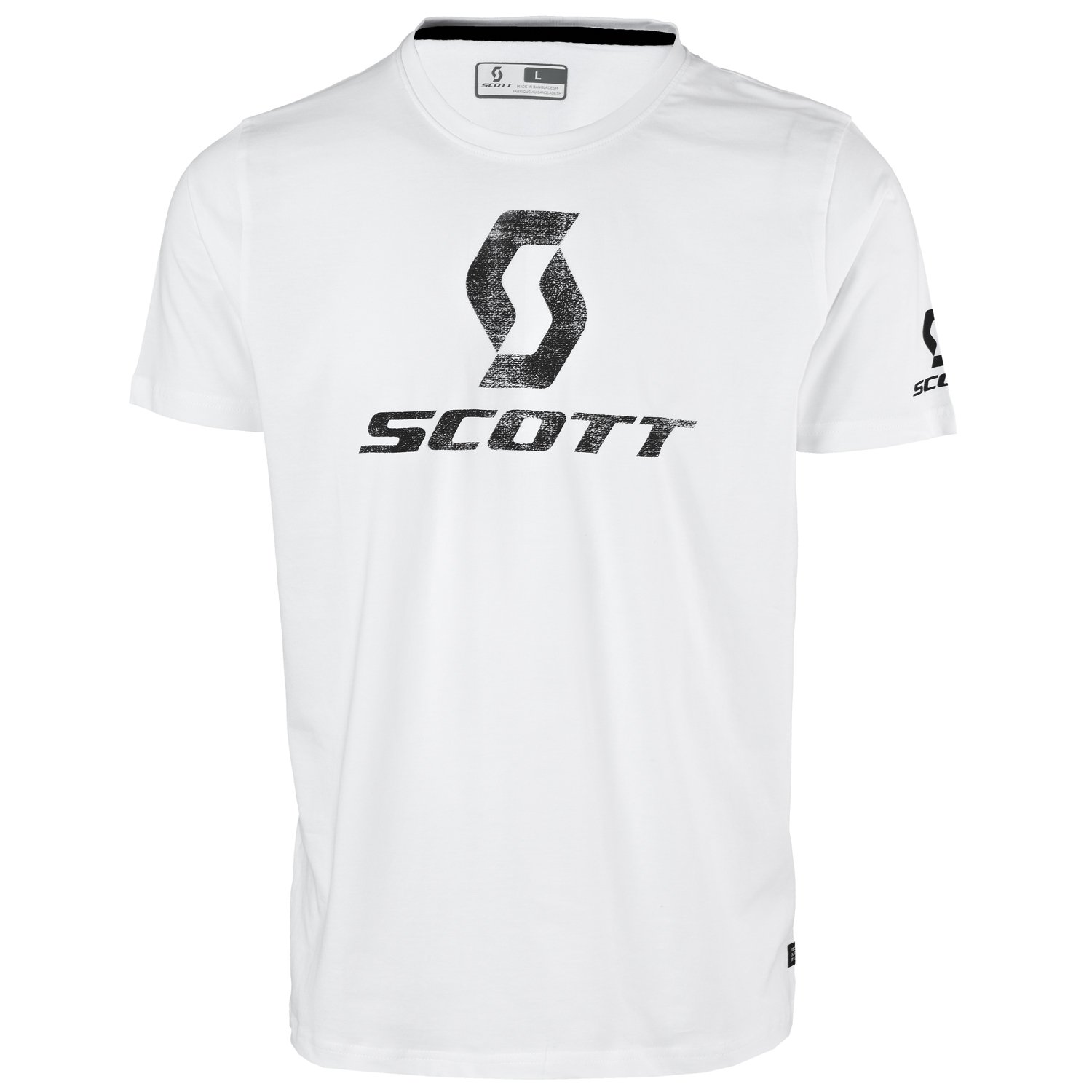 Scott T-Shirt 10 Icon Blanc