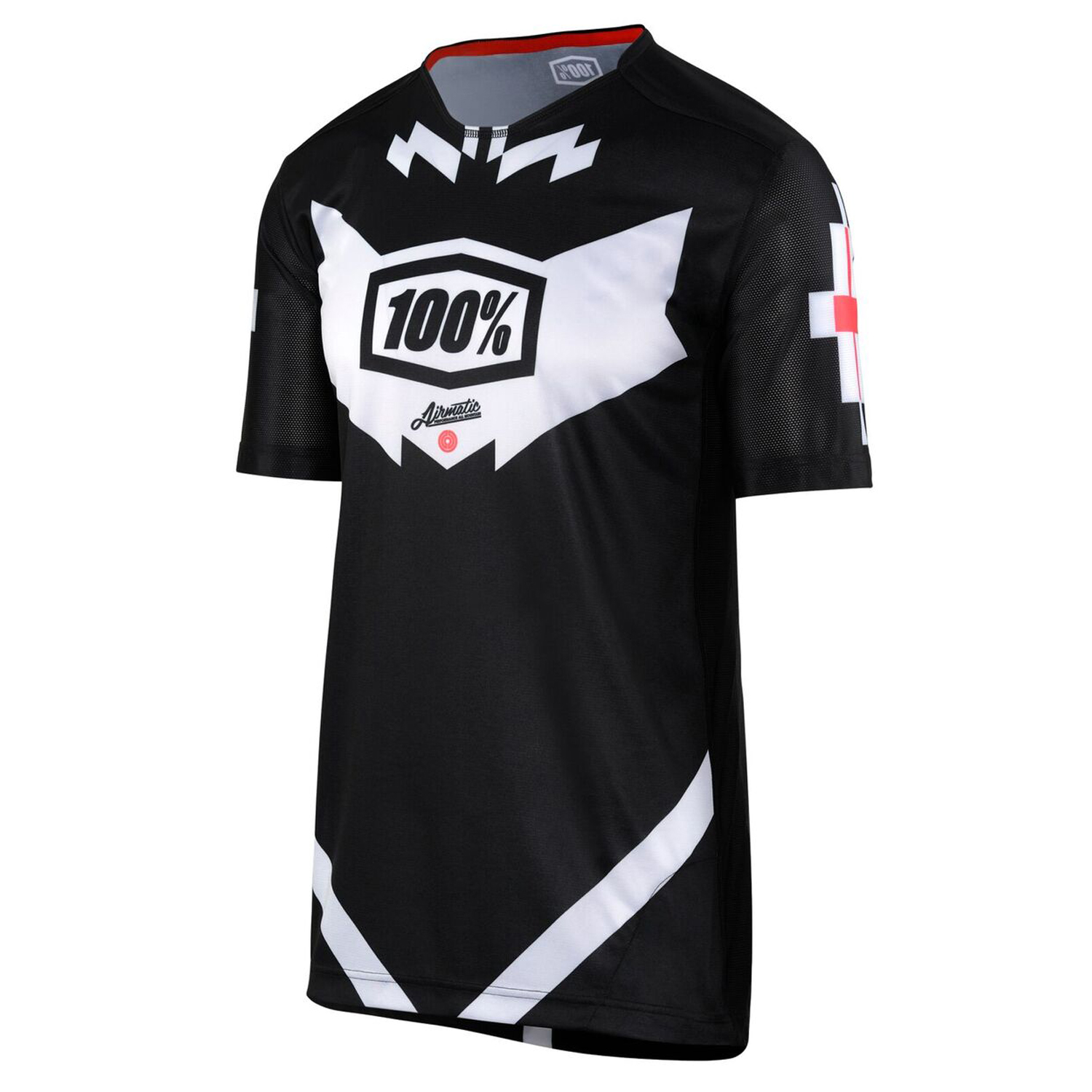 100% Maillot VTT Manches Courtes Airmatic Jeronimo Black