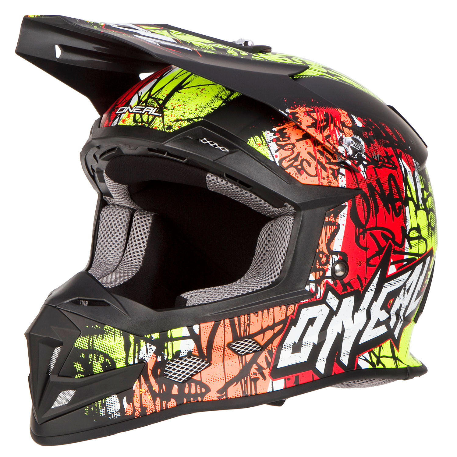 O'Neal MX Helmet 5Series Vandal Orange/Neon